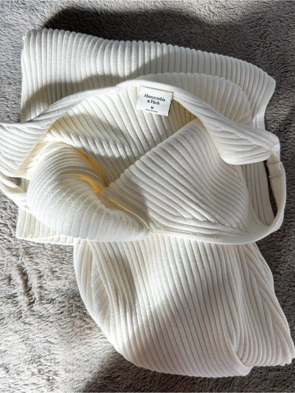 Abercrombie and Fitch Ribbed Maxi Dress